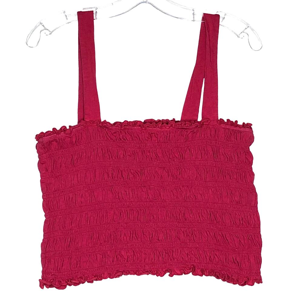 American Eagle XL Pink Halter Top Ruched
